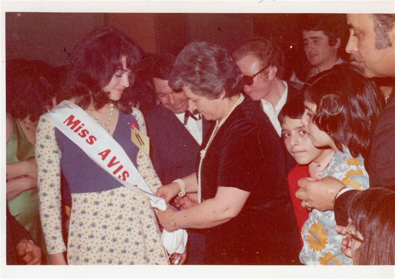 Elezione Miss Avis 1973